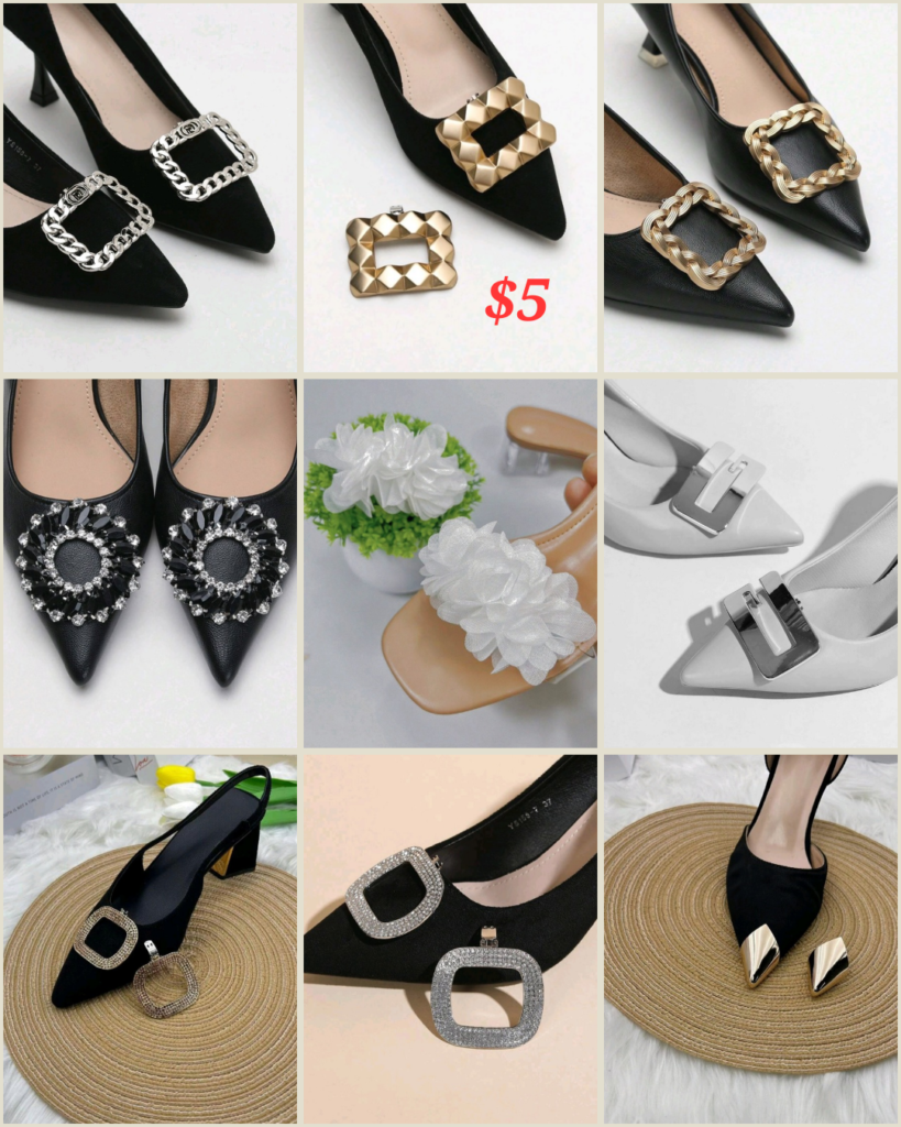 Shoe clips..$5